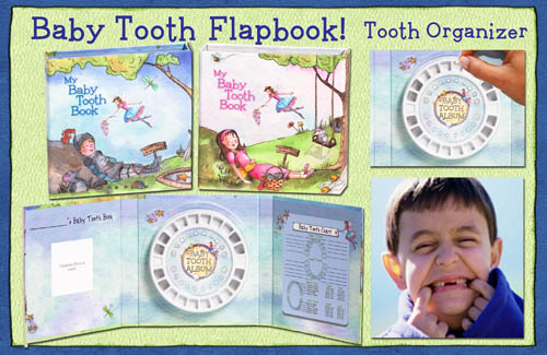 Baby Tooth Flapbook